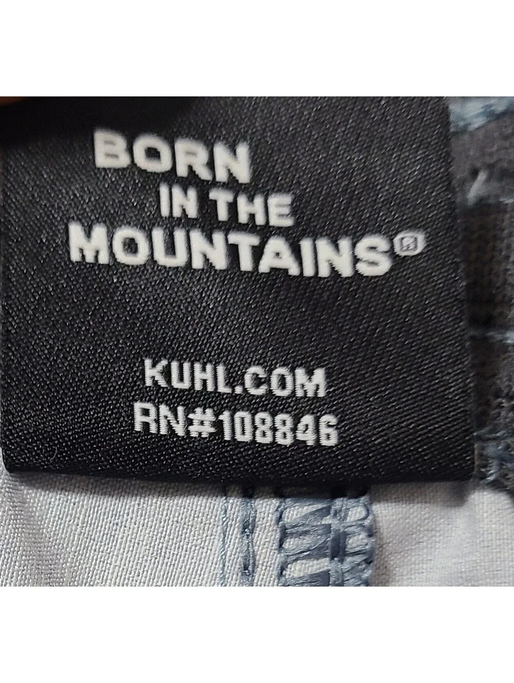 Kuhl Getaway Shorts Mens Sz Large Oceanview Wave Blue Hemp Blend Quick Dry Beach